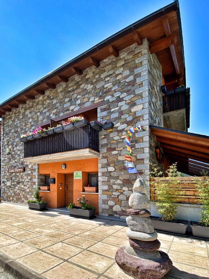 Gasthaus Casa Ferro Plan Exterior foto