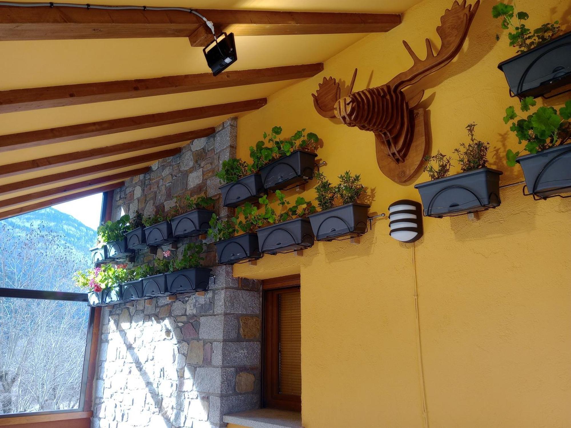 Gasthaus Casa Ferro Plan Exterior foto